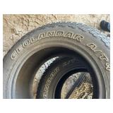 Yokomama A/T4 LT275/6518 (2 almost new) tires