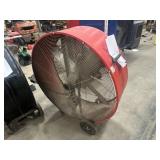 Black Diamond portable electric shop fan  4' x 5'