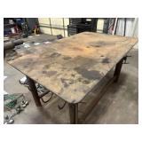 iron worktable without vice 48' x 76'