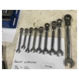 Rachet wrenches (9) 7/16'-15/16'