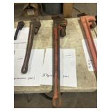 Ridgid Steel pipe wrench 36' (1)