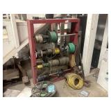 Metal wire dispenser 2'2' x 3' w/ contents