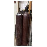 Welding bottles and cart