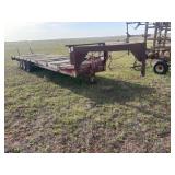 Gooseneck Hay Trailer, 3-Axles