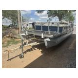 1979 Pontoon Boat w/105 hp Motor