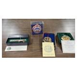 4 Presidential Library Ornaments