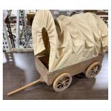 Vintage Covered Wagon Lamp