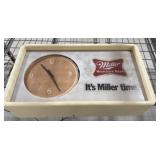 Miller High Life Lighted Bar Clock (Not Working)