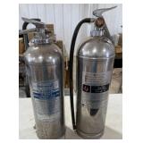 2 Vintage Fire Extinguishers