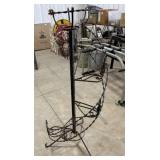 Wrought Iron Spiral Plant Stand