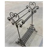 Freestanding Metal Quilt/Blanket Rack
