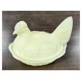 Fenton Hen on a Nest