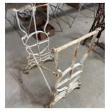 Antique Cast Iron Treadle Sewing Machine Base