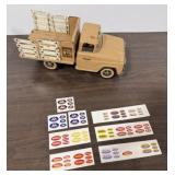 Vintage Tonka Farms Stakebed Truck, Tonka Decal
