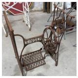 Antique Singer Cast Iron Treadle Sewing Machine