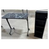 Foldable/Rolling Table, Wooden Case