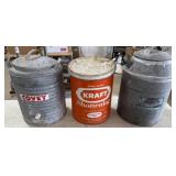 Galvanized Ice Cooler, Galvanized Water Jug,