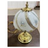 Vintage 3-Way Gold Tone Touch Accent Lamp