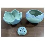 3 Van Briggle Pottery Pieces
