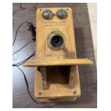 "The Country Belle" 1950s Telephone Tube AM Radio