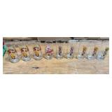 9+/- Collectible Drinking Glasses