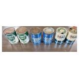 2 Quaker State Motor Oil Cans (Full), 2 Amoco