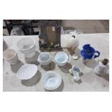 Cat Picture Frame, Bell, Pitcher, Porcelain
