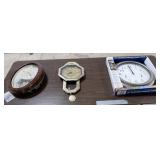 Small World Rhythm Clock, Quartz Clock, Barolo