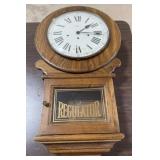 Vintage Howard Miller Regulator Wall Clock