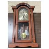 Vintage "Tempus Fugit" 31-Day Chiming Wall Clock