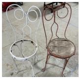 2 Wrought Chairs