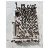Collection of 86+/- Railroad Nails