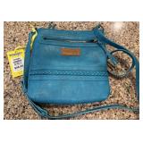 Wrangler Turquoise Crossbody Purse (New w/ Tags)