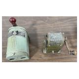 Wizard Pencil Sharpener, Furnas Reversing Drum