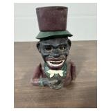 Reproduction Cast Iron Jolly Boy Coin Bank
