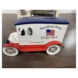 1920 George Bush Campaign Truck Bank (NIB)