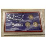 Silver Mercury Dime Mint Mark Collection