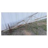 Metal Windmill Frame (Missing Top)