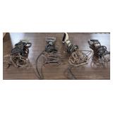 4 Vintage Electric Branding Irons