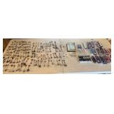 Large Lot of Collectible Spoons, 3 Thimbles