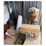 Box Fan, Projector Screen, Vacuum, Misc. Kitchen,