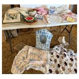 Doilies, Decorative Pillows, Kleenex Box Cover,