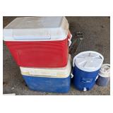 2 Coolers, 2 Water Coolers