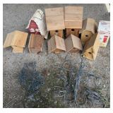 9+/- Birdhouses, Hummingbird Feeder,