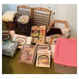 Latch Hook Kits, Spool Racks, Pottery Wheel,
