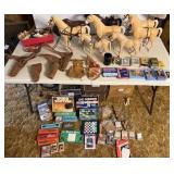 Vintage Games, Toy Holsters, Toy Horses,