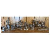 16+/- Pewter Figurines