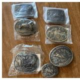 7+/- Hesston Belt Buckles