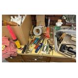 Tools, Gloves, Car Tire Compressor, Tool Belt,