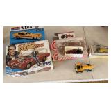 2 Model Car Kits (Missing Pieces), Power Tractor